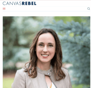 Canvas Rebel Interview Grace Ascione