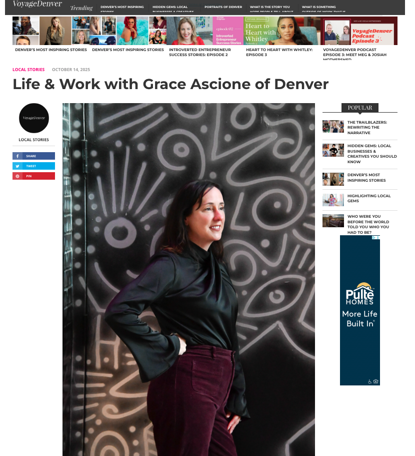 Grace Ascione Voyage Denver